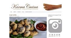 Desktop Screenshot of karmacucina.com